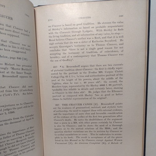 A Manual Of Middle English, 1050-1400 By John Wells -3rd & 4th Supplement  1929
