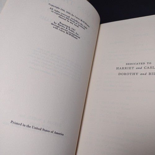 Ill Fares The Land: Migrants and Migratory Labor in the United States -HC 1967