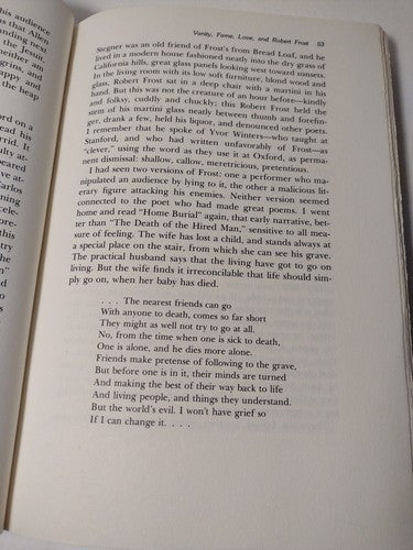 Remembering Poets: Reminiscences and Opinions by Donald Hall -1976 -1st ED. -HC