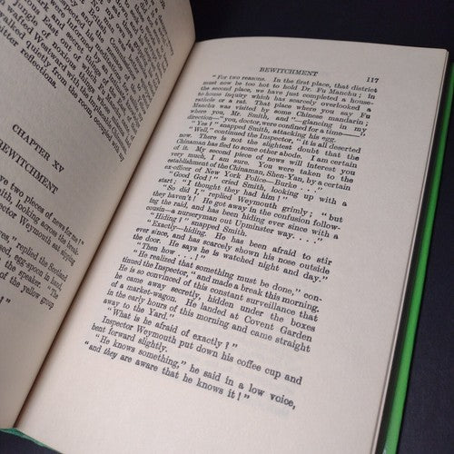 The Devil Doctor by Sax Rohmer -Tom Stacey Reprint -Hardcover 1973