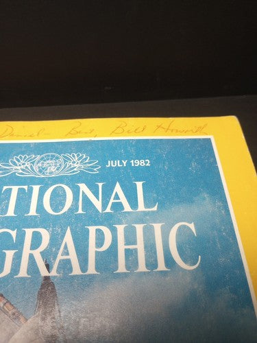 NATIONAL GEOGRAPHIC MAGAZINE  Signed JULY 1982  SINBAD  PERU   MAYA