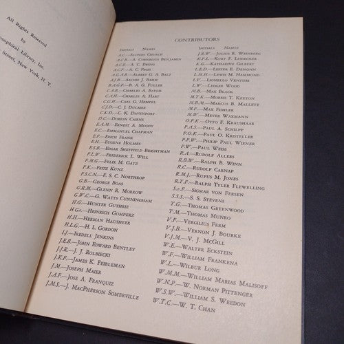 Dictionary of Philosophy by Dagobert Runes -1960 -Hardcover -Vintage Philosophy