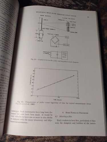 Terrestrial Heat Flow by William Lee -Hardcover -1965 -Vintage Earth Science