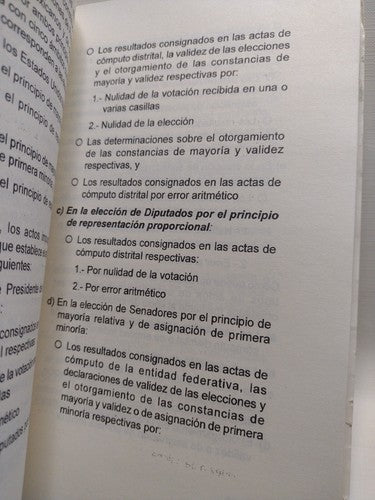 Defensa Jurídica Del Voto Por Carlos Emilio Arenas Bátiz -2000 -PB -
