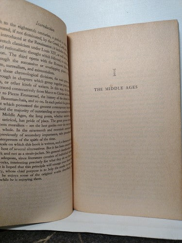 A Short History Of French Literature By Geoffrey Brereton -1965 reprint -PB