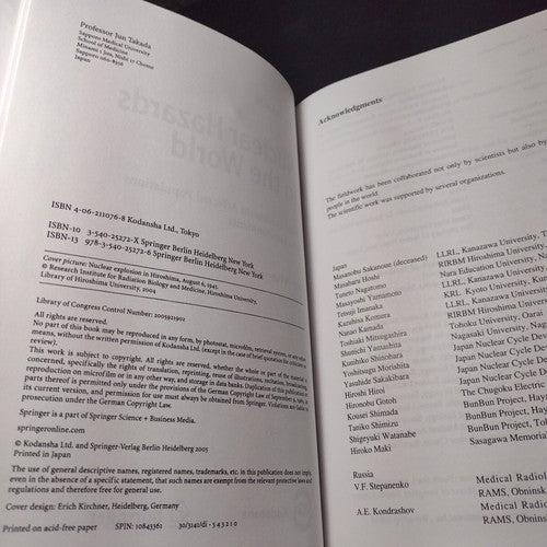 Nuclear Hazards in the World: Field Studies on Affected Populations, Jun Takada
