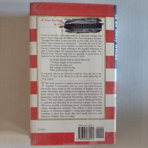 America in So Many Words : Words That Have Shaped America by David K. Barnhart