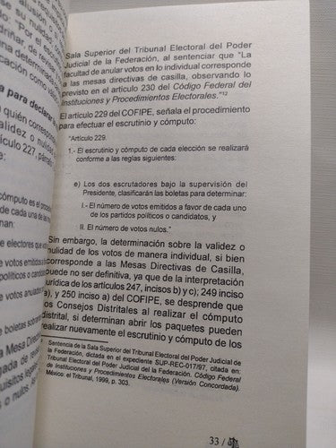 Defensa Jurídica Del Voto Por Carlos Emilio Arenas Bátiz -2000 -PB -