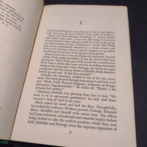 The Mind Cage by A. E. Van Vogt -Hardcover -1957 -Vintage Science Fiction