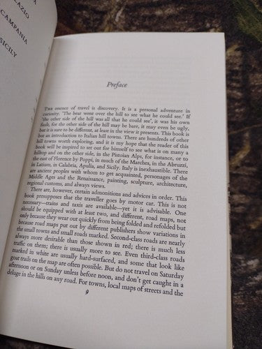 Hill Towns of Italy by Lucy Notestein -1st Edition -1963 -Hardcover Review Copy
