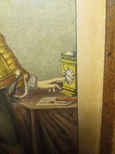 Jacob Von Pallingen Litho Print On Wood German