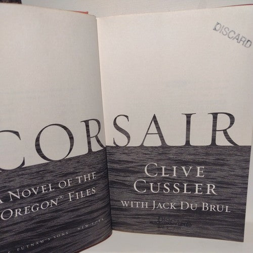 Oregon Files Ser.: Corsair by Jack Du Brul and Clive Cussler (2009, Hardcover)