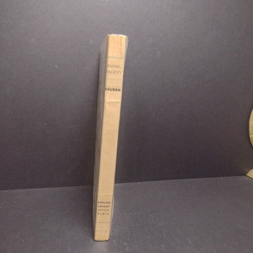 Vauban, Daniel Halevy -1924 French Paperback -Ex libris Copy