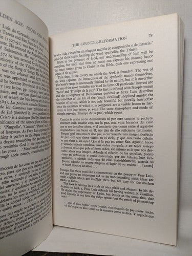 A Literary History Of Spain: The Golden Age, Prose and Poetry By R.O. Jones 1971
