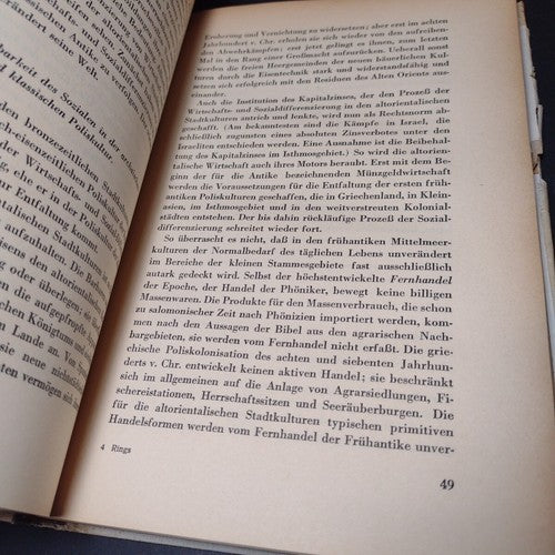 Werner Rings Die Entzauberung Der Politik -1947 -Hardcover -German Politics