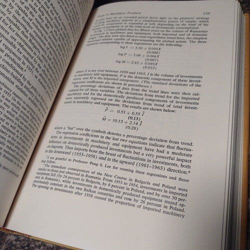 International Trade and Central Planning by Alan Brown -1968 Hardcover -Economy