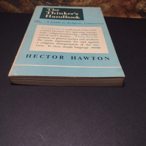The Thinker's Handbook by Hector Hawton -Paperback -1959 -Second Impression