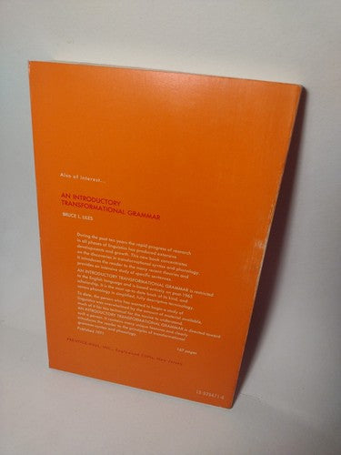 A Transformational Grammar of Spanish by Roger Hadlich -Paperback -1977 -Grammar