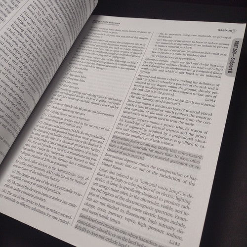 McCoy's RCRA Reference 2009 Edition -Softcover Reference Book