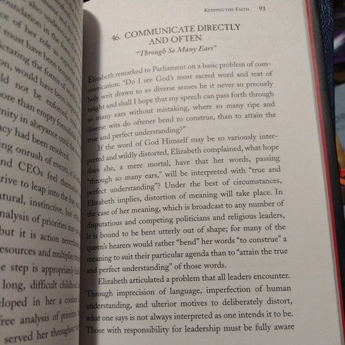 Elizabeth I, CEO : Strategic Lessons from the Leader Who Built an Empire 1st Ed