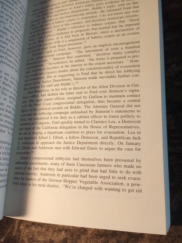 Justice at War: The Story of the Japanese-American Internment Cases Signed