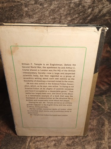 SHOOT AT THE MOON by William F. Temple (1966) Simon & Schuster BCE