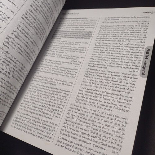 McCoy's RCRA Reference 2009 Edition -Softcover Reference Book