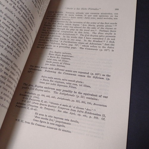 Church Music and Ritual In the Decir a Las Siete Virtudes by Dorothy C. Clarke