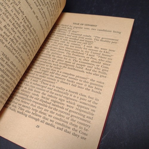 Year of Consent by Kendell Foster Crossen -Paperback -1954 -Dell First Edition