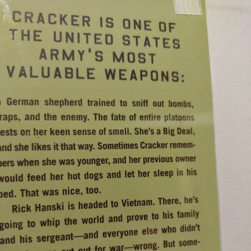 Cracker! : The Best Dog in Vietnam by Cynthia Kadohata (2007, Hardcover)