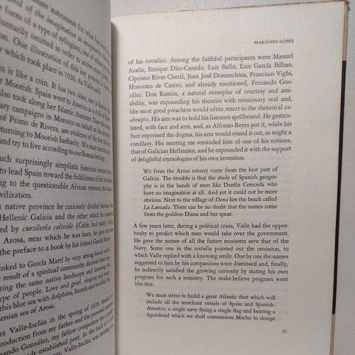 Valle-Inclan: Centennial Studies by Ricardo Gullon- 1968- 1st Ed- HC w/ DJ