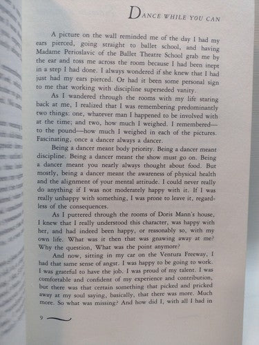 Dance While You Can by Shirley MacLaine -1991 -HCwDJ -ExLibrary -Biographies
