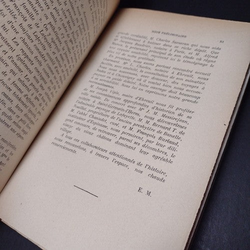 Madame De Lafayette En Menage, Emile Magne -French Paperback -1926 -Ex Libris