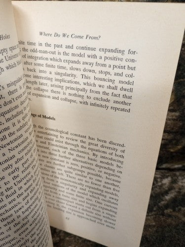 White Holes: Cosmic Gushers in the Universe by John Gribbin 1978 Ex Libris