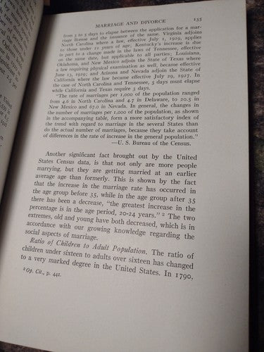 Family Adjustment and Social Change by Manuel Elmer -Hardcover -1932 -Sociology