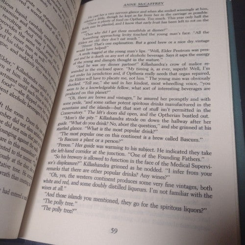 Killshandra by Anne McCaffrey -Hardcover -1985 -Book Club Edition -Science Fic.