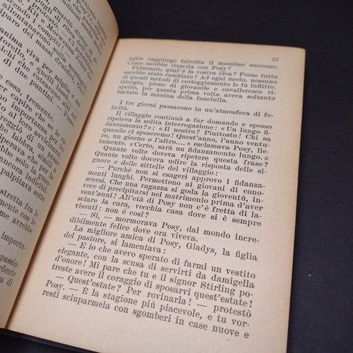 la Benda Caduta, Berta Ruck -Italian -Hardcover -1954 -Vintage Romance