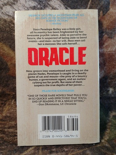Oracle by Mike Resnick -1992 -Paperback -Science Fiction -Fantasy fiction