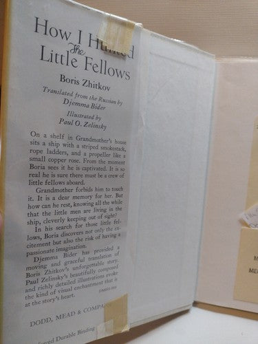 HOW I HUNTED THE LITTLE FELLOWS By Boris Zhitkov -1979 -HCwDJ -1st Print -Illust