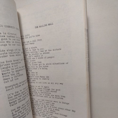 Dustbowl: Thorns and Roses by Dorothy Rose  - Poetry 1981 scarce