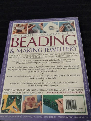 The Complete Illustrated Guide to Beading by Ann Kay -Softcover -2007 -Hobbies
