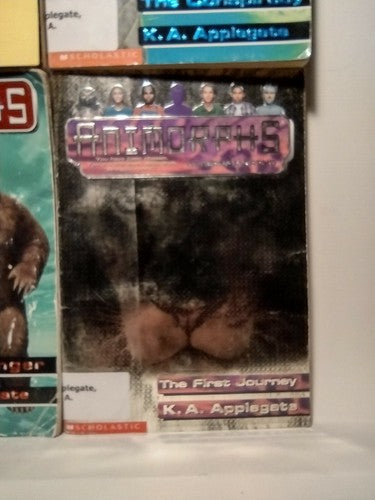 Lot of 4 Animorphs Novels, K.A. Applegate