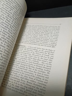 Chantilly: The Castle, The Park, The Stables By Gustave Macon - 1929 Paperback