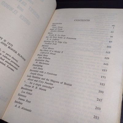 Epoch by Roger Elwood and Robert Silverberg -1975 Hardcover Book Club Edition