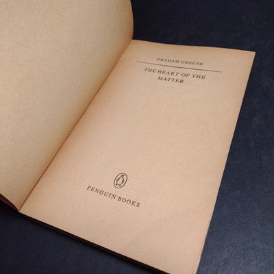 The Heart of the Matter by Graham Green - UK Only Printing 1966 Reprinting