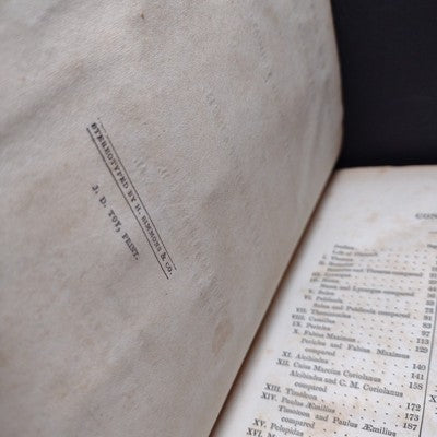 Plutarch's lives translated from the original Greek exlibris 1832