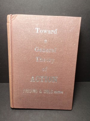 Toward a General Theory of Action by Talcott Parsons -Hardcover 1952 Psychology