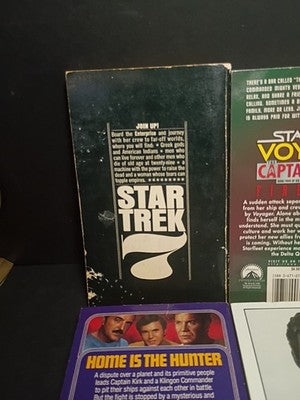 Star Trek 7 And Voyager  4 Book Bundle Paperback