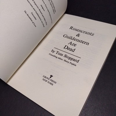 Rosencrantz Guildenstern Are Dead by Tom Stoppard - 1999 Paperback 55th Printing