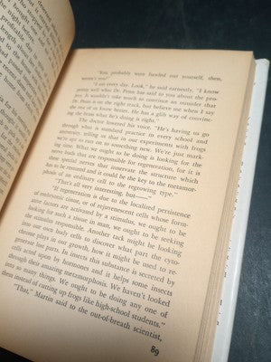 THE TRANSCENDENT MAN By Jerry Sohl HCwDJ 1st Edition Exlibris